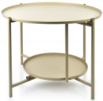 Kohvilaud Mondex Lucas, beež v., 60.5 cm x 60.5 cm x 45 cm