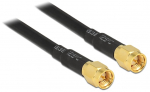 Juhe Delock SMA To SMA 88891 SMA, SMA, 5 m, kuldne v./must v.