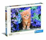Pusle Clementoni Ginger Cat, 49 cm x 36 cm, 500 tk