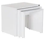 Kohvilaud Kalune Design SHP-103-PP-1, valge v., 36 cm x 45 cm x 42 cm