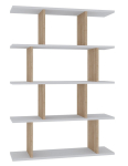 P&otilde;randariiul Kalune Design Harmon 935CMN1132, tamm v./valge v., 127.4 cm x 25 cm x 90 cm