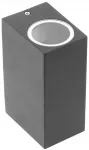 &Otilde;ue seinavalgusti GTV Tiago KW, 35W, GU10, IP54, must v., 6.8 cm x 15.2 cm