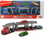 Auto vedaja Simba Dickie Toys City Car Carrier 729266, mitmev&auml;rviline/(v&auml;rv/disain valitakse juhuslikult)