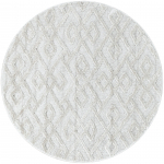 Vaip sise Ayyildiz Pisa Geometric 4708, kreemjasvalge, 200 cm x 200 cm