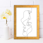 Fotomaal Wallity AC99386070, 24 cm x 29 cm