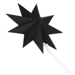 J&otilde;uludekoratsioon, "T&auml;rn" Springos Star CA1104, 30 cm, must v.