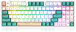 Juhtmevaba m&auml;nguklaviatuur Redragon K643WGC-RGB-PRO, EN, valge v.