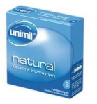 Kondoomid Unimil Natural, 3 tk