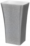 Vannitoa kraanikauss Besco Assos Glam, kivimass, 50 cm x 40 cm x 85 cm, h&otilde;be