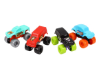 M&auml;nguasjade neljarattalise komplekt Technok Mini set 4 pcs 9567, (v&auml;rv/disain valitakse juhuslikult)