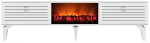TV-laud Kalune Design Arona, valge v., 150 cm x 29.6 cm x 44.6 cm