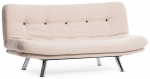Diivanvoodi Atelier Del Sofa Misa, kreemjasvalge, 175 x 52 cm x 86 cm