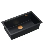 K&ouml;&ouml;givalamu Quadron Logan 110, graniit, 76 cm x 45 cm x 23.5 cm, must v./vask v.