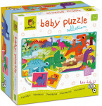 Pusle Ludattica Dinosaurs, 32 tk, mitmev&auml;rviline