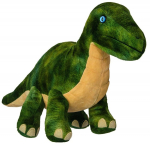 Pehme m&auml;nguasi Wild Planet Brontosaurus, roheline, 27 cm