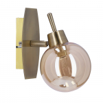 Valgusti seinale Candellux Lighting Lentini, G9, 1 x 40 W, kuldne v.