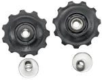 Tagumise k&auml;iguvahetaja rihmaratta komplekt Shimano SLX RD-M663 10-speed Y5XE98030, plastik/teras, h&otilde;be v./must v., 2 tk