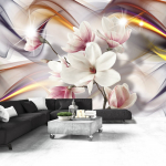 Fototapeet Artgeist Artistic Magnolias, 70 cm x 100 cm