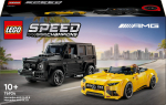 Konstruktor LEGO&reg; Speed Champions Mercedes-AMG G 63 & Mercedes-AMG SL 63 76924, 808 tk
