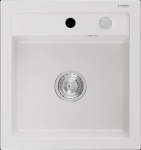 K&ouml;&ouml;givalamu Mexen Vito, vaik/graniit, 52 cm x 49 cm x 21 cm, valge v.