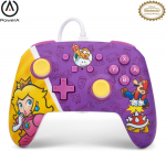 M&auml;ngukontroller PowerA Princess Peach Battle, valge v./kollane v./lilla v.