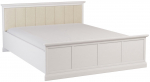 Voodi kahekohaline Gala Meble Lucca L160, 160 x 200 cm, valge v., ilma madratsita, p&otilde;hjalippidega