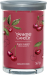 K&uuml;&uuml;nal, l&otilde;hna Yankee Candle Signature Black Cherry, 60 - 100 h, 567 g, L&auml;bipaistev v./Roosa v.