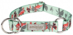 Kaelarihm koertele Amiplay BeHappy, mint/roosa, 350 - 500 mm x 25 mm, L