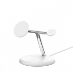 Juhtmevaba induktiivne laadija Belkin WIZ023VFWH, Wireless/1 x USB Type C/MagSafe, valge v., 15 W