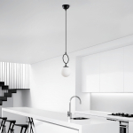 Valgusti rippuv Opviq Chandelier Ring, valge v.