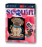 Loovkomplekt, litrikunst Kitfix Red Lily Pug, pruun v., 21 x 28 cm