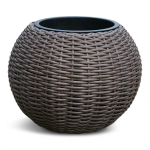 Lillepott Domoletti 53000011101, plastik, &Oslash; 56 cm, pruun v.
