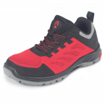 Kaitsejalatsid universaalne Panda Safety Energy S1PL FO SR, ilma s&auml;&auml;reosata, ilma soojenduseta, punane v., 38 suurus