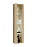 Vitriinkapp ASM Fly 41, puidu v., 40 cm x 29 cm x 170 cm