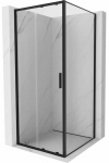 Du&scaron;ikabiin Mexen Exo 8151-090-090-70-00, ruudukujuline, aluseta, 90 cm x 90 cm x 200 cm