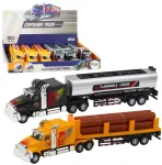 M&auml;nguasja veoauto Lean Toys Container, 1:36, (v&auml;rv/disain valitakse juhuslikult)