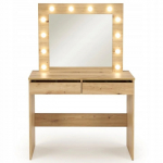 Tualettlaud Hollywood, artisan oak, 140 cm x 43 cm x 94 cm