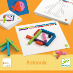 Arendav m&auml;ng Djeco Eduludo Batonnix, mitmev&auml;rviline