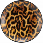 Taldrik magustoidu Ambition Animal, &Oslash; 14.5 cm, pruun v./must v.