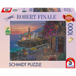 Pusle Schmidt Robert Finale Limoncelli Atrani, 49.3 cm x 69.3 cm, 1000 tk, mitmev&auml;rviline
