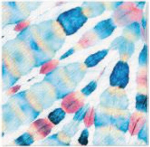 Pabersalvr&auml;tikud Paw Decor Collection Tie-Dye Feather, 33 cm x 33 cm, mitmev&auml;rviline, 20 tk