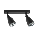 Valgusti lagi Light Prestige Campana, GU10, 2 x 8 W, must v.