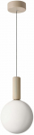 Valgusti lagi Candellux Lighting Testa, G9, 1 x 10 W, valge v./beež v., 20 x 20 cm