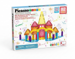 Magnetkonstruktor Picasso Tiles Sticks PTE22, 82 tk, mitmev&auml;rviline