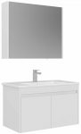 Vannitoa m&ouml;&ouml;bli komplekt Kalune Design Arno 85-789, valge v., 45 cm x 85 cm x 52 cm