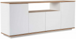 Konsoollaud Kalune Design Arista, valge v./pine, 44.5 cm x 180 cm x 75 cm