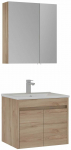 Vannitoa m&ouml;&ouml;bli komplekt Kalune Design Side 65 v2-780, tammepuidu imitatsioon v., 45 cm x 65 cm x 52 cm
