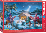Pusle Eurographics The Three Kings 6000-6002, 67.6 cm x 48.9 cm, 1000 tk, mitmev&auml;rviline
