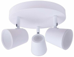 Valgusti lagi CristalRecord Ice 25-613-01-000, LED, 4000 &deg;K, 3 x 5 W, valge v. / valge v.