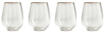 Klaaside komplekt Homla Lynn, klaas, 0.5 l, 4 tk